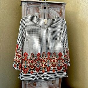 Boho blouse by Chico